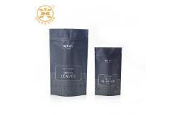 China Custom Printed Spice Leaf Packaging Ziplockk Pouch Logo Concise Design supplier