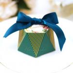 China Custom Candy Chocolate Gift Paper Packaging Box Hot Foil Gold Stamping For Wedding Festival manufacturer