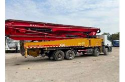 China 56m Used Concrete Pump Truck SYM5449THB560C-8A With Benz Chassis supplier