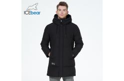 China Medium Length Man Winter Coat With Four Pocket Knitted Cuff Warm Waterproof Jacket supplier