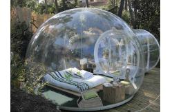 China Aportable Meeting Room Inflatable Snow Globe / Bubble Tent supplier