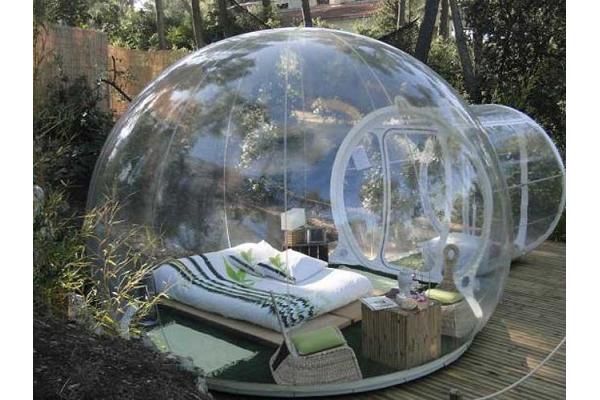 Aportable Meeting Room Inflatable Snow Globe / Bubble Tent