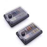 R3-83 Waterproof 32V DC 10 Position Way Circuit Automotive Auto Blade Car Fuse Holder Block Box With LED Warning for sale