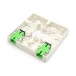 4FO 8FO Fiber Optic Terminal Socket Plastic Indoor Use For Fiber Management for sale
