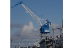 China Efficient Cargo Handling Shipyard Port Cranes 5t To 40ton Floating Dock Crane supplier