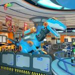 Customized Robotic Fibreglass Dinosaur Model For Theme Park Decoration