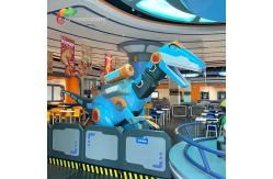 China Customized Robotic Fibreglass Dinosaur Model For Theme Park Decoration supplier