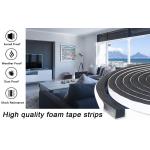 Heat Resistant Eva Foam Double Sided Tape White / Black Carton Sealing 0.5-5mm for sale
