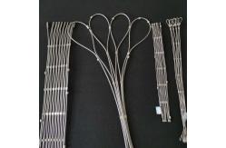 China Stainless Steel Wire Rope Mesh Net Bridge Railing Mesh supplier