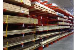 China 600kgs/Arm RAL System Lumber Cantilever Racks 6000mm Columns supplier