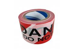 China Waterproof Plastic Barrier Tape with Superior Tensile Strength supplier
