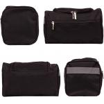 Shockproof Hanging Travel Toiletry Bag Organizer Bathroom Hygiene Dopp Kit With Hook