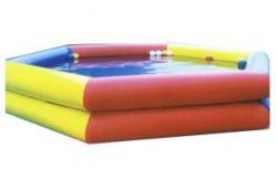 China Double tube Kids Inflatable Pool for Summer Play on Water supplier