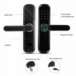Home Smart Intelligent Lock Tuya Wifi App Security digital fingerprint door lock for sale