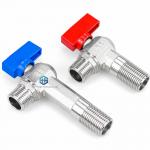 3 Inch 4 Inch Water Heater Angle Valve Brass Material Ball Structure for sale