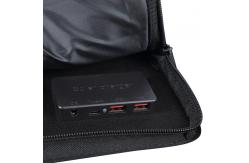 China Portable Solar Folding Bag IP65 Waterproof 100W Foldable Solar Panel Charger supplier