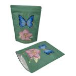 Factory Supplied Soft Touch Mylar Bag with Spot UV Custom Resealable Mylar Bags for Spice Powder for sale