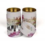 Carboard Tube Round Cylinder Gift Packaging Box Paper Tube With Push Up Lid for sale