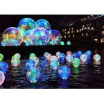 Custom Floating Reflective Inflatable Mirror Ball Colorful Mirror Balloon for sale