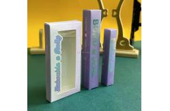China Custom White Paper Boxes for Mink Eyelashes Packaging supplier