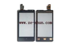China Black Microsoft Lumia 435 Touch Screen Digitizer Metal 4.0 Inch supplier