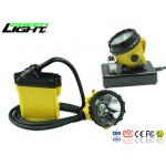 25000 Lux Brightness Miners Helmet Lamp Aluminum Lighting Cup Material Cree Source for sale