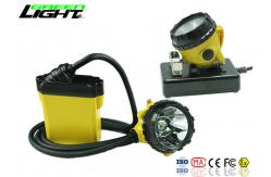 China 25000 Lux Brightness Miners Helmet Lamp Aluminum Lighting Cup Material Cree Source supplier