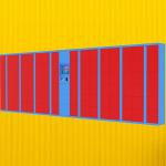 Secure Storage Solution Steel Parcel Delivery Lockers with Custom Lockers and Camera for sale