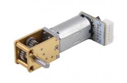 China 12V DC Gear Motor With Encoder supplier