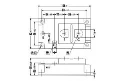 China IGBT Power Module 1MBI300N-120 IGBT MODULE(N series)  FUJITSU IGBT Power Module supplier