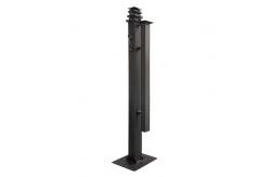 China Hand Crank Telescoping Mast  6m 7m Customized Height Lighting Pole supplier