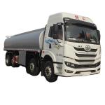 Jiefanghan Front Four Rear Liquid Loaded Vehicle 28 Cubic Meter With Six Wheels for sale