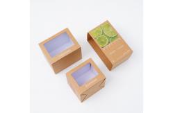 China Customized Eco Friendly Packaging Box Brown White supplier