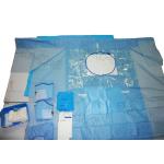 SMS Material Medical Procedure Packs , Abdominal Delivery Sterile Medical Pack For Cesarean Section for sale