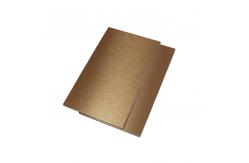 China Waterproof Brushed Aluminum Composite Panel Scratch Resistant Durable Material supplier