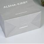 120gsm Recycled Durable White Paper Bags With Twisted Handles