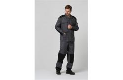 China 350gsm Fr Rated Winter Coats  , EN11611 Fire Retardant Apparel With Studs supplier