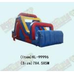 Children Fun Park Large Inflatable Slide With Stopper