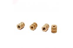 China M3-M12 Brass Knurled Nut Through Hole Inlaid Injection Knurled Copper Nuts supplier