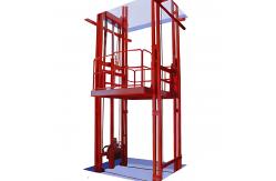 China 2T Mezzanine Floor Goods Lift 5m 2000KG Warehouse Freight Elevator supplier