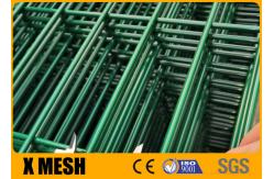 China 6 Sets Anti Climb Mesh Fence 50*200mm Mesh Fencing Panels supplier