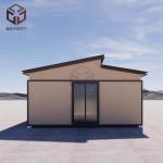 Insulated Fold Out Prefab House Container Home Expandable With Rockwool Panels