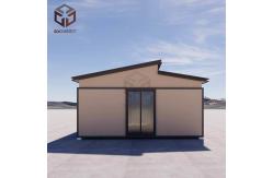 China Double Wing Foldable 20ft Container box House With Sandwich Panel Roof supplier