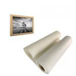 Matte Finish Inkjet Cotton Canvas 360g Pure Cotton Canvas Roll for sale