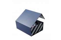 China Personalized Gift Boxes Foldable With Magnetic Flap And Ribbon supplier