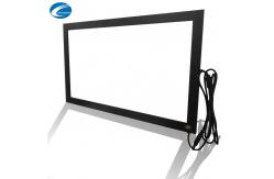 China IR Touch Bezel 19 Touch Screen Overlay Kit With Glass 10 Points supplier