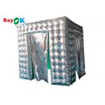 Outdoor Nightclub Inflatable Light Party Cube Tent Photo Booth Advertising Custom for sale