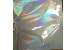 China Clothes Underwear Packaging Stand Up Zipper Pouch Bags Iridescent Glitter Holographic k supplier