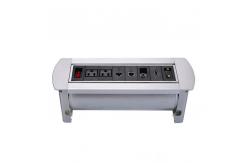 China American Standard Conference Table Manual Socket / Pop Up Electrical Outlet supplier