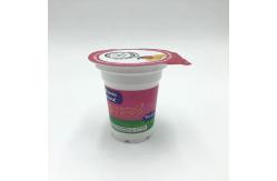 China Custom Printing Pp Yogurt Cup Jelly 125ml With Lids Pot supplier